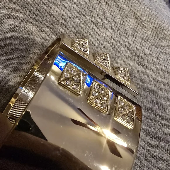 Victoria's Secret Silver Cuff Bracelet - Picture 3 of 6